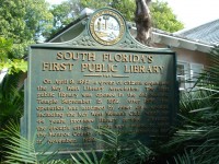 South Florida's First Public Library
